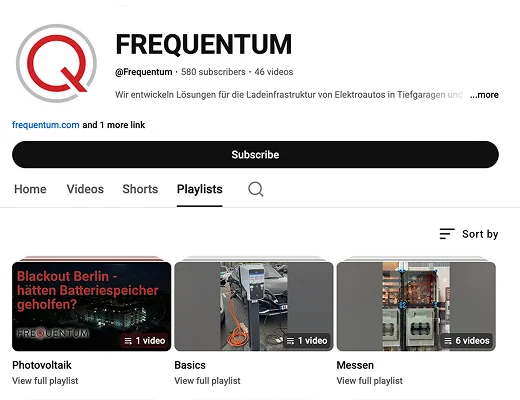 frequentum youtube chanel