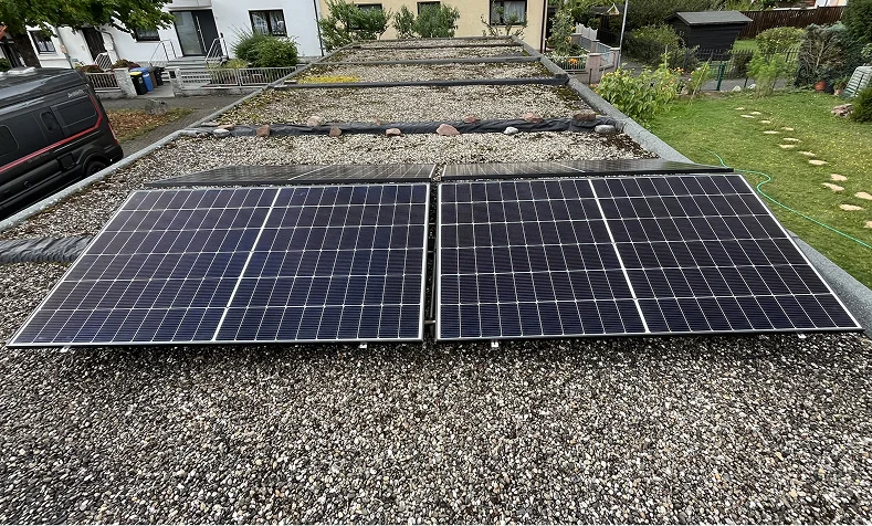 solaranlage dach module